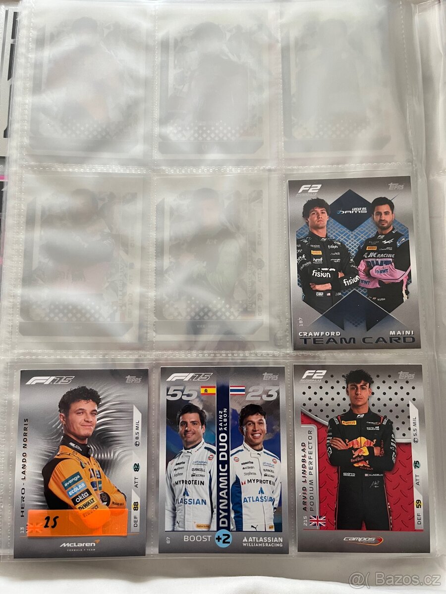 F1 Topps Turbo Attax 2025 sběratelské karty - 7