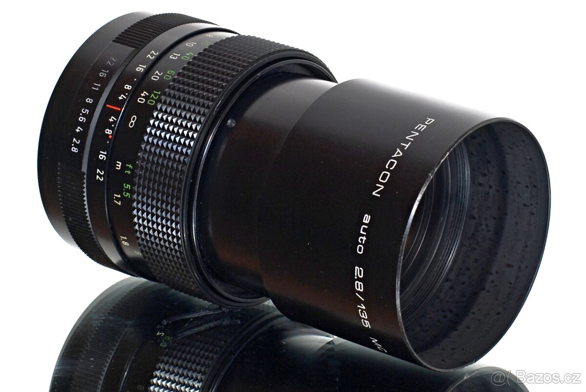 Pentacon auto MC 2,8/135 M42 TOP STAV - 7