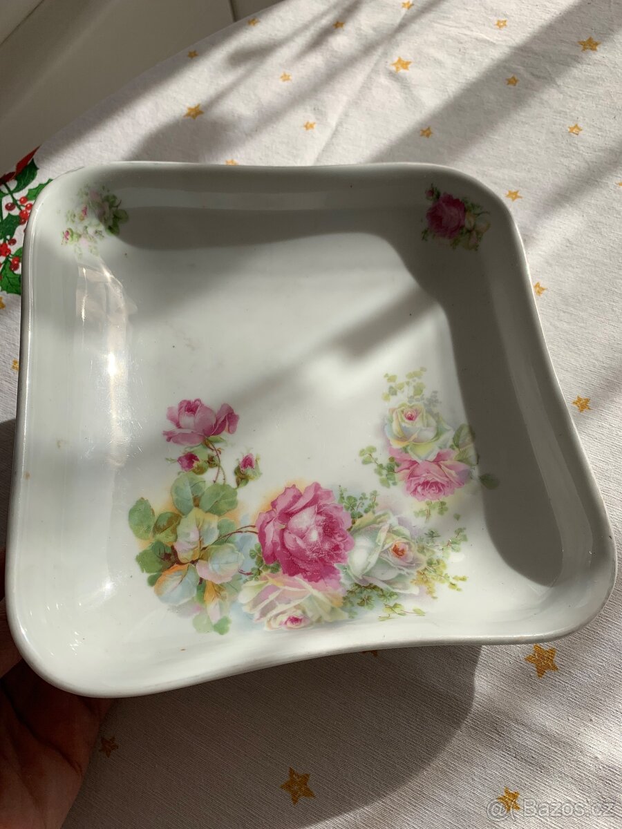 Porcelanovy starozitny servis - 7