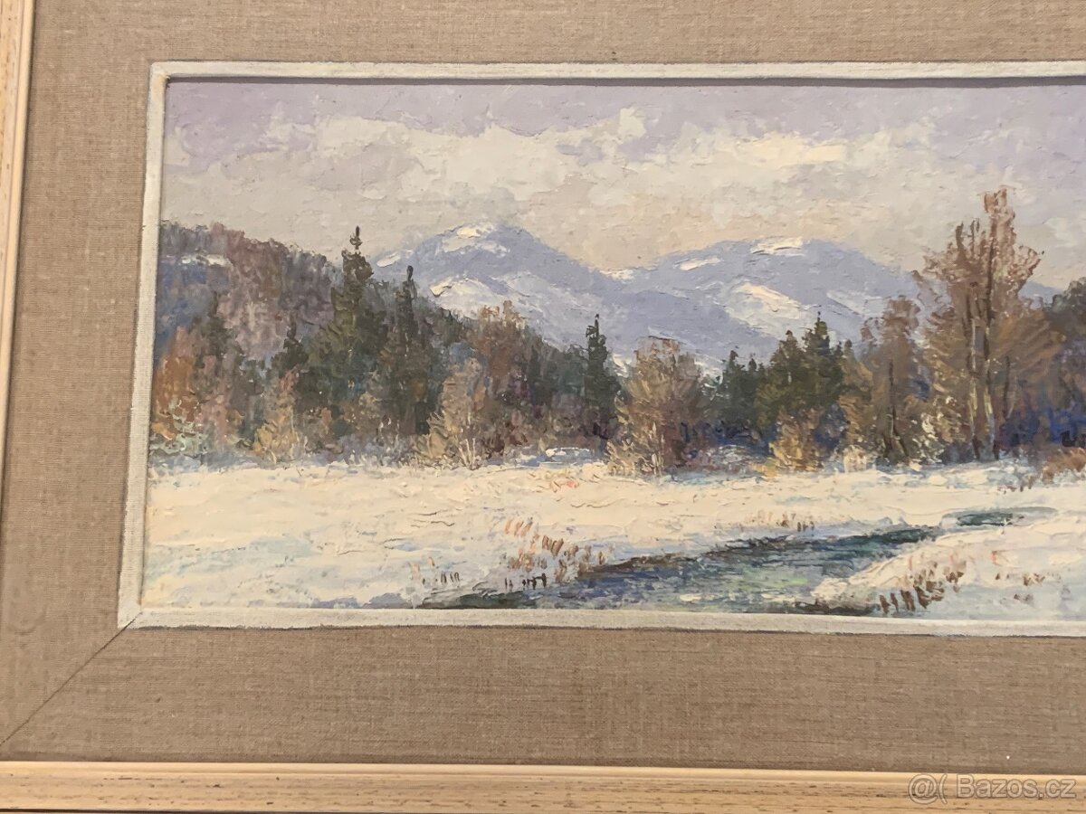 kytice a zimní krajina P. Raszka - 7