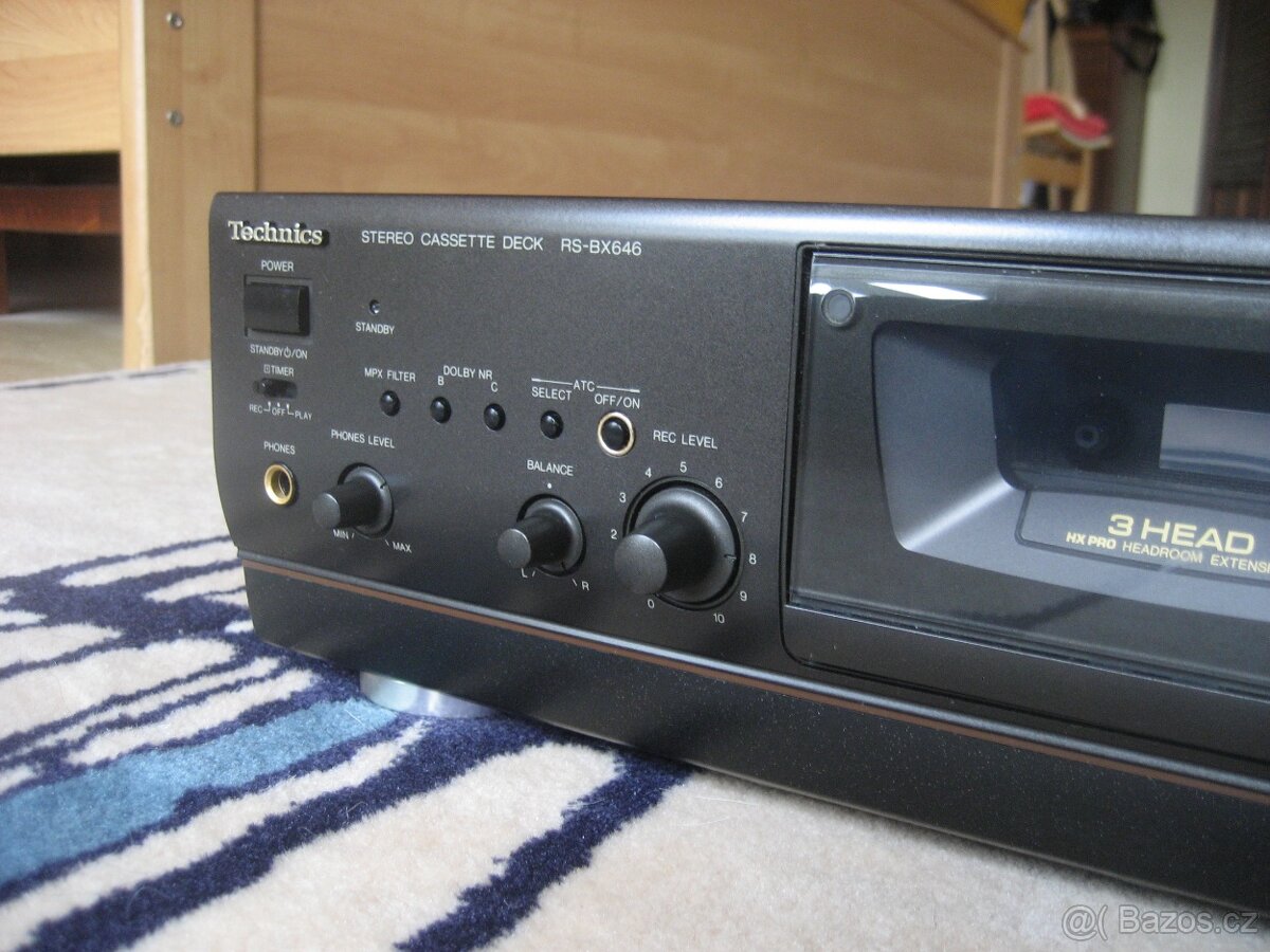 Prodám tape deck TECHNICS RS-B 646 3 HEAD - 7