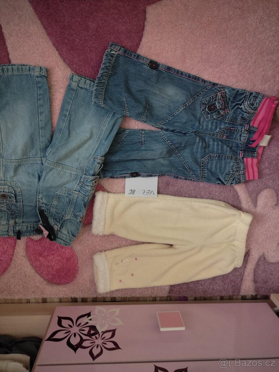 Zateplené kalhoty , tepláčky mix - 7