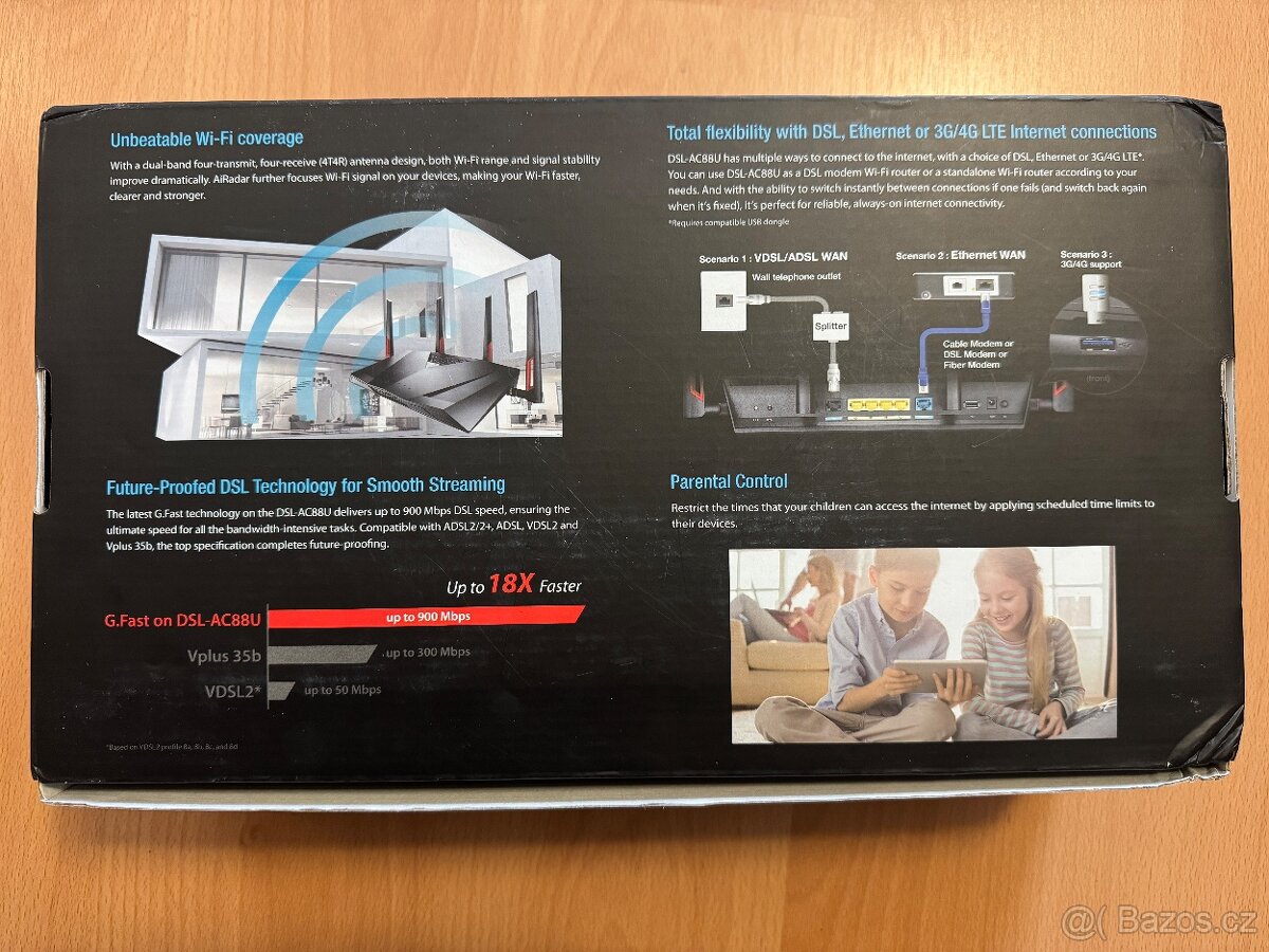 VDSL2 modem/router ASUS DSL-AC889U Annex B - 7