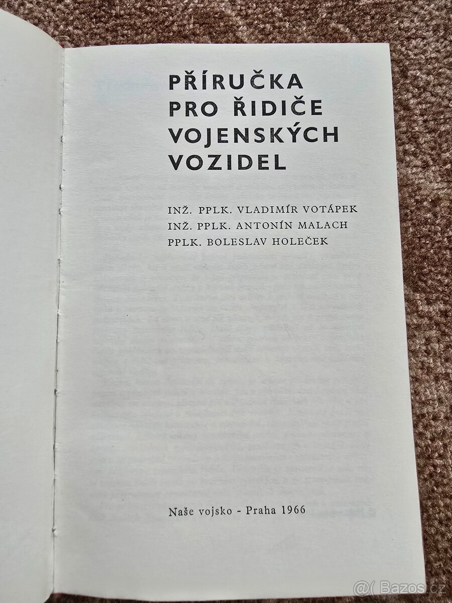 Příručka pro řidiče vojenských vozidel - 7