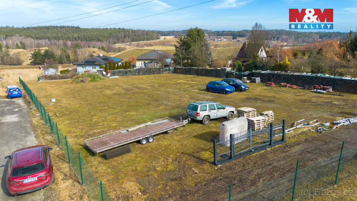 Prodej pozemku k bydlení, 1887 m², Jivno u Českých Budějovic - 7