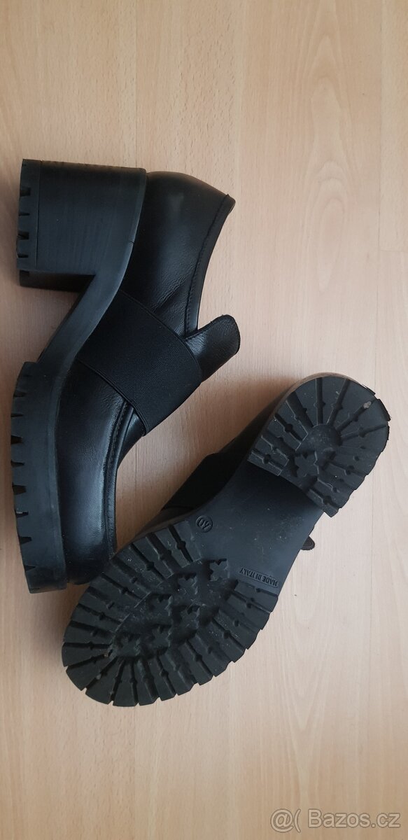 dámské kožená polobotka vel. 40 - 7