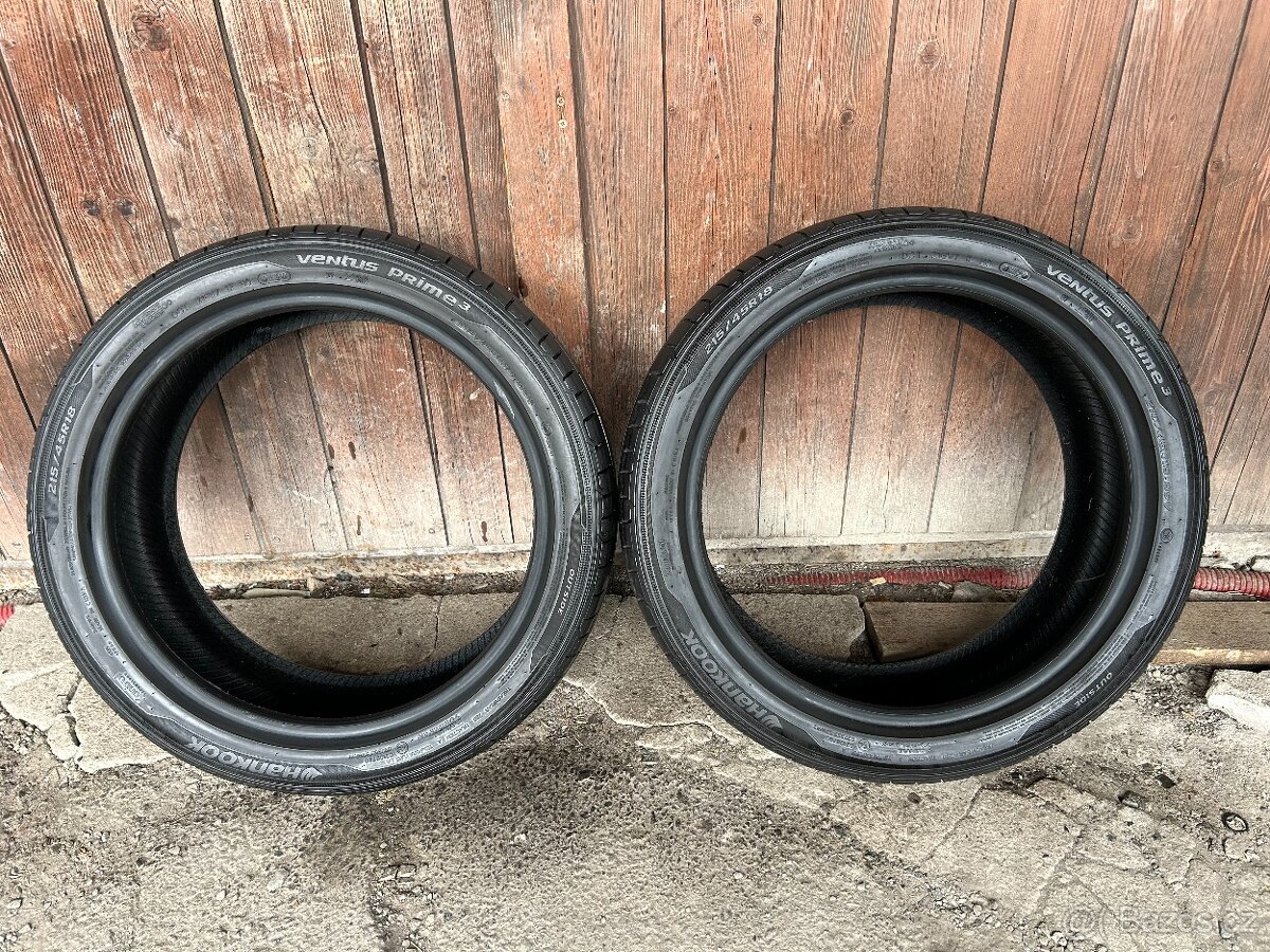 Prodám gumy 215/45/18 Hankook. - 7