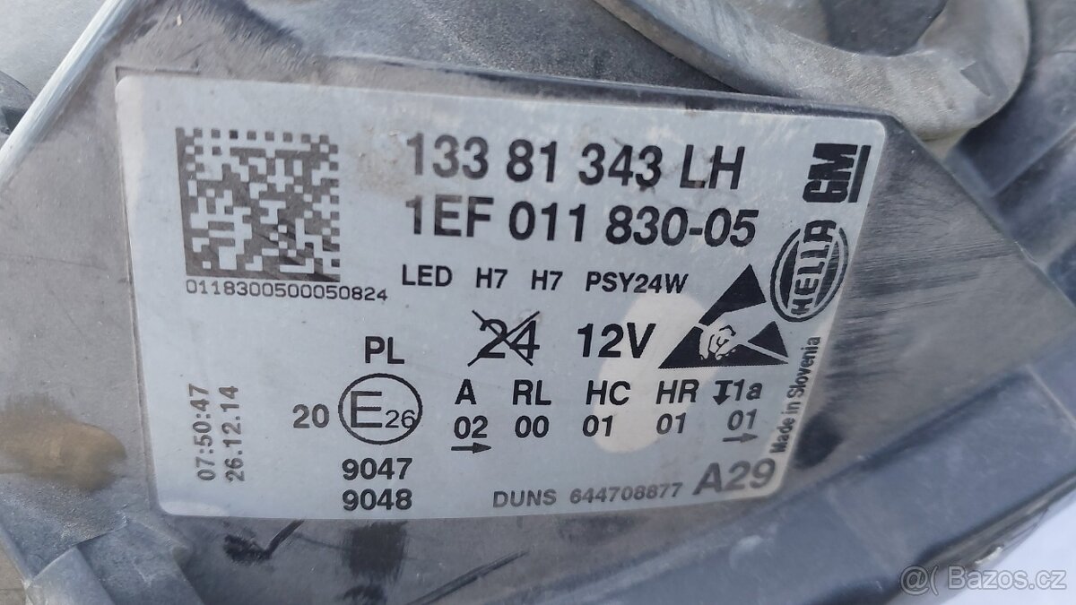 Opel CORSA E – LP Světlo s LED - 7