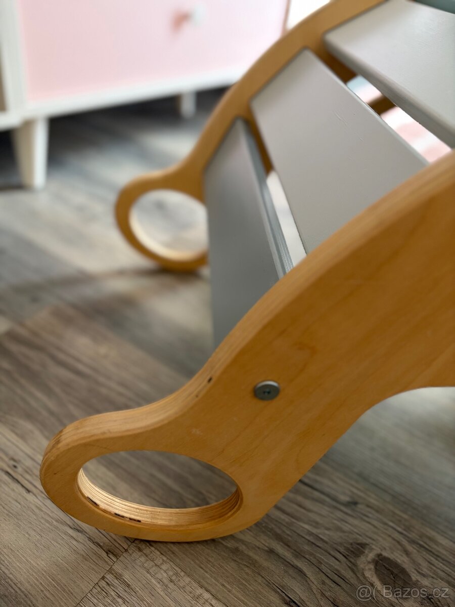 Montessori houpačka Elis Design modrá - 7