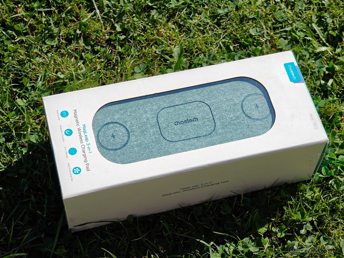 Bezdrátová nabíječka Choetech 3-in-1 Magnetic Fast Wireless - 7