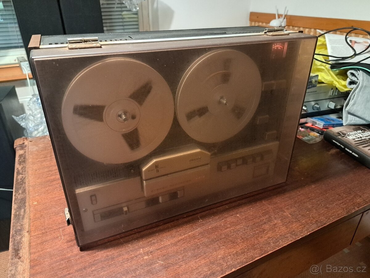Kotoučový magnetofon Philips N4414 po servisu - 7