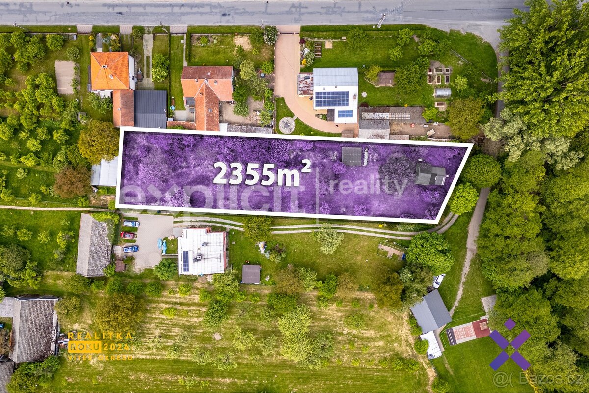 Prodej pozemek pro bydlení, 2355 m2 - Podhradní Lhota, Zlíns - 7