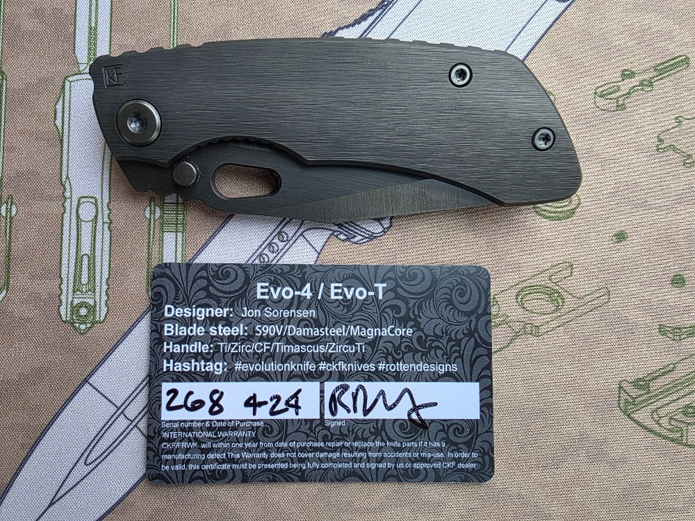 CKF Rotten Evo 4.0 DLC Tanto - 7