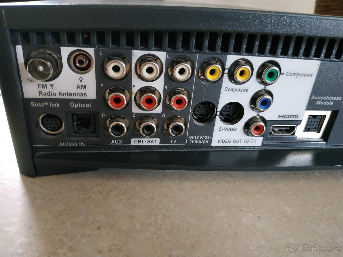 Predám 2.1 domáce kino Bose 321 GS series III - 7