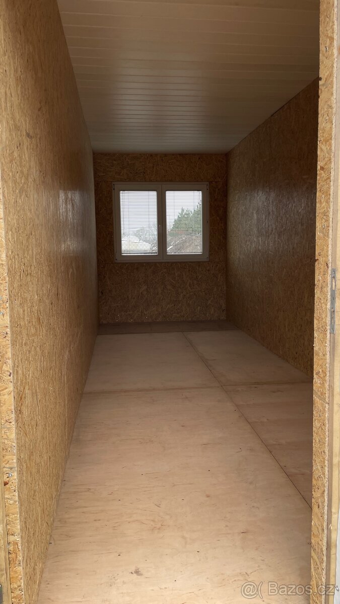 Stavební Buňka, Zahradní domek, Kontejner 6x2.2m Bílá - 7