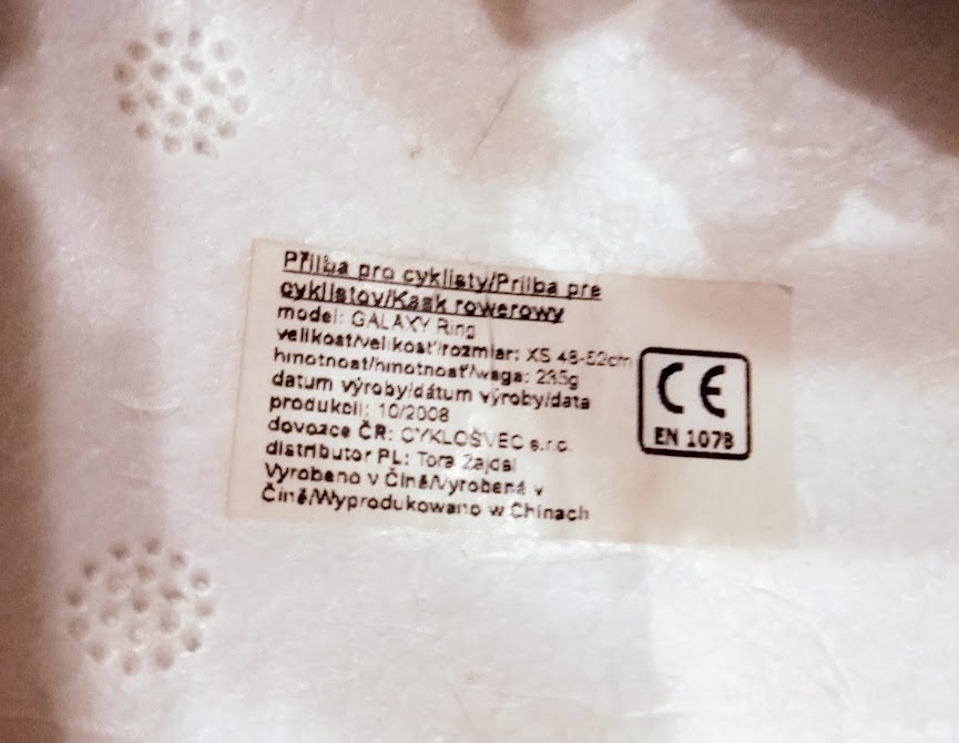 HELMA PŘILBA DĚTSKÁ GALAXY A CHRÁNIČE PRO NEJMENŠÍ - 7