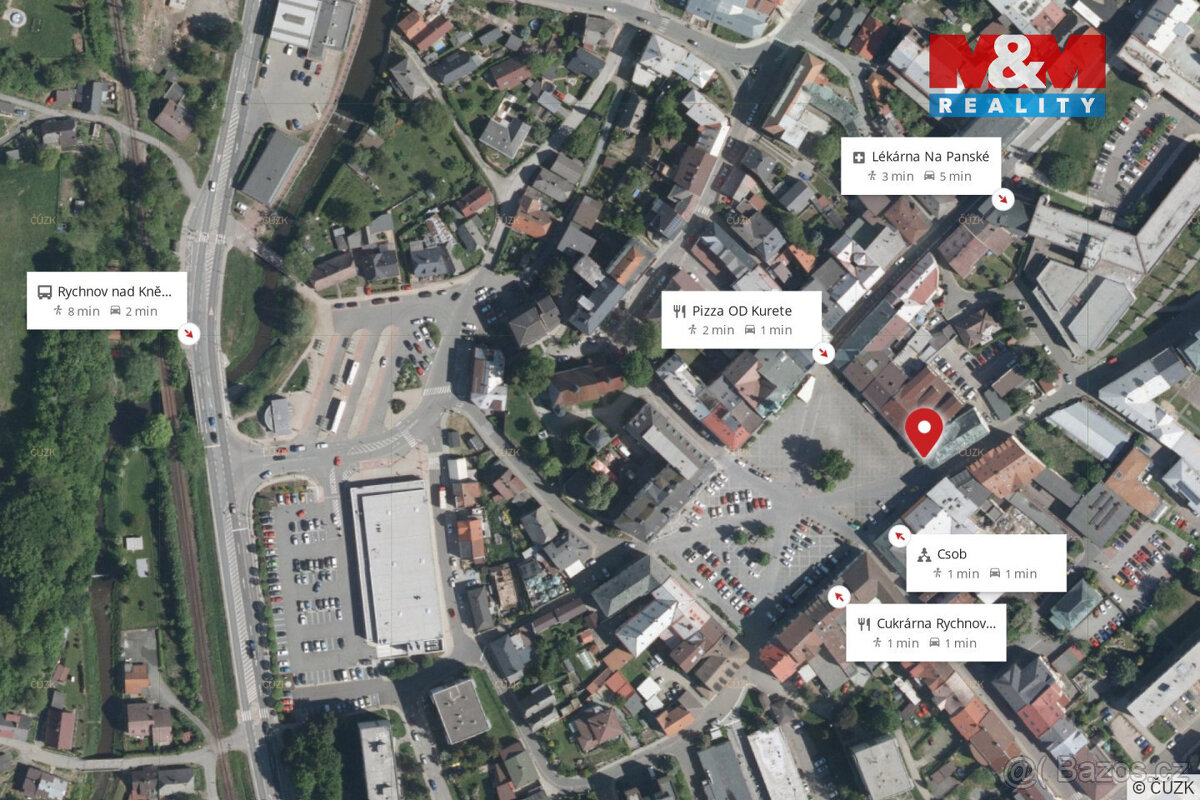 Pronájem kancelářského prostoru, 86 m², Rychnov nad Kněžnou - 7