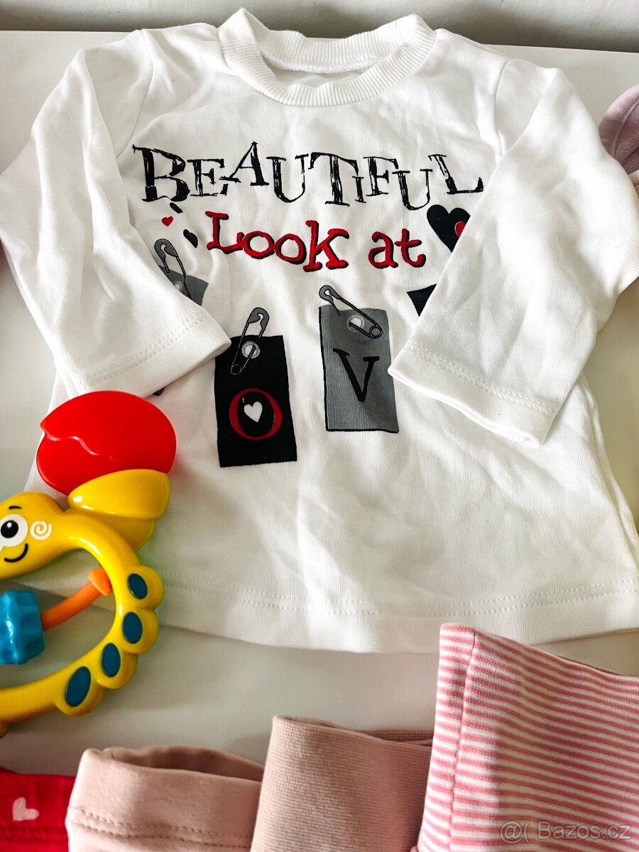 Velký set (30 ks) dívčího oblečení, vel. 56/62/68/74/80 - 7