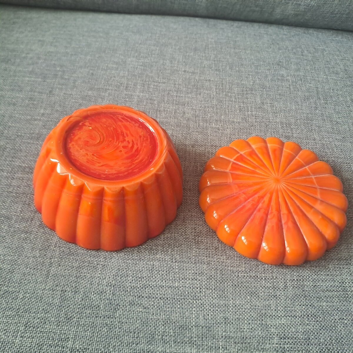 Malachitová miska, šperkovnice - 7