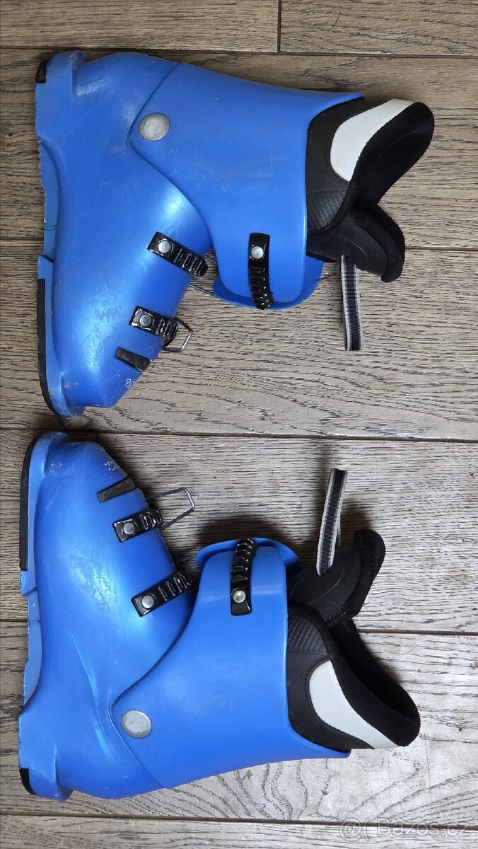 Dětské lyže 80 s lyžáky 19,5 - 7