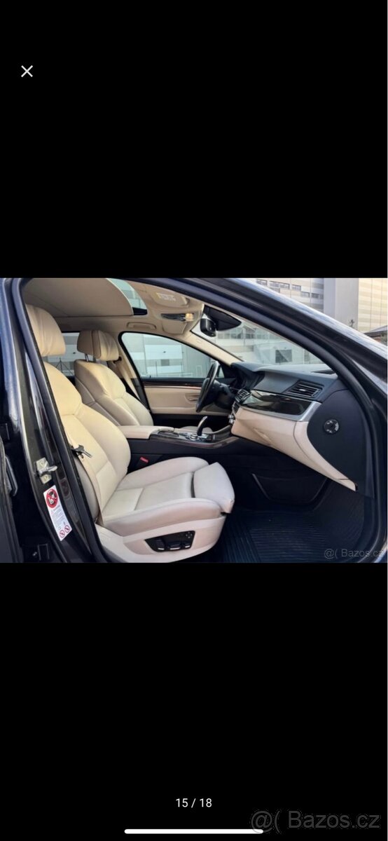 BMW f11 530d 180kw 06/2010 sport, masaž, krasna vybava - 7