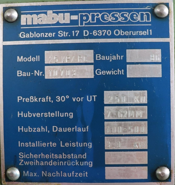 Lis rychloběžný MABU 25 VP - 7