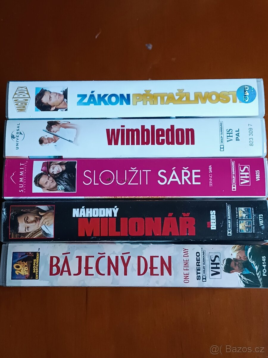 VHS filmy - komedie a romantika - 7