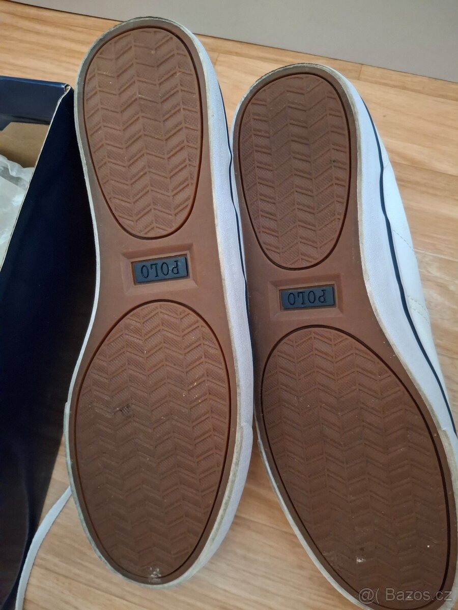 Boty Ralph Lauren, vel. 44, bílé - 7