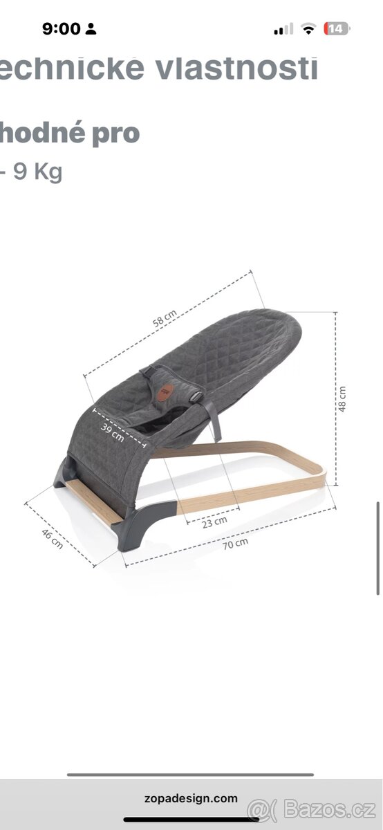 Lehátko pro miminko ZOPA - 7