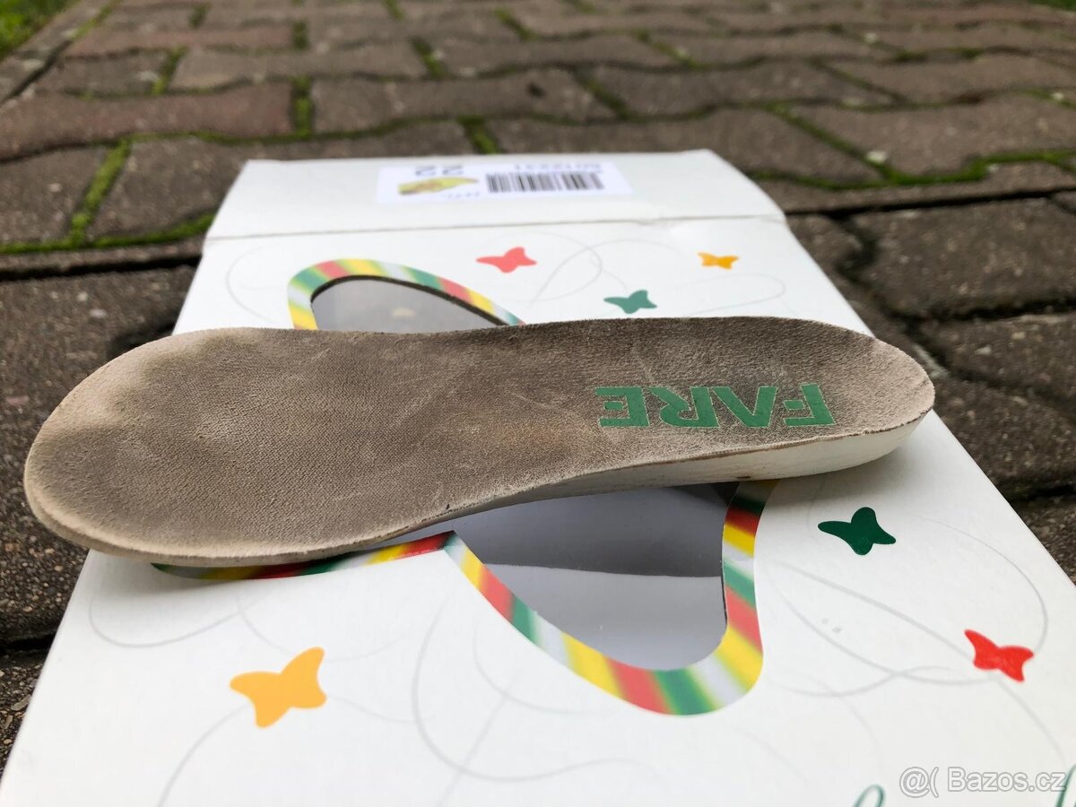 Celoroční dětské barefoot boty zn. Fare řady Bare, vel. 22 - 7
