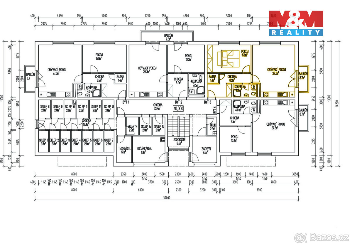 Prodej bytu 2+kk, 63 m², Žleby - 7