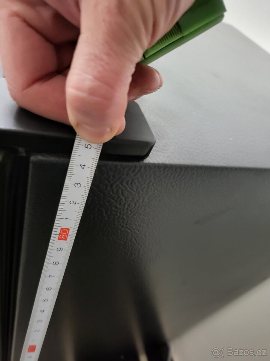 NOVÁ lednice bez mrazáku, černá barva - 7