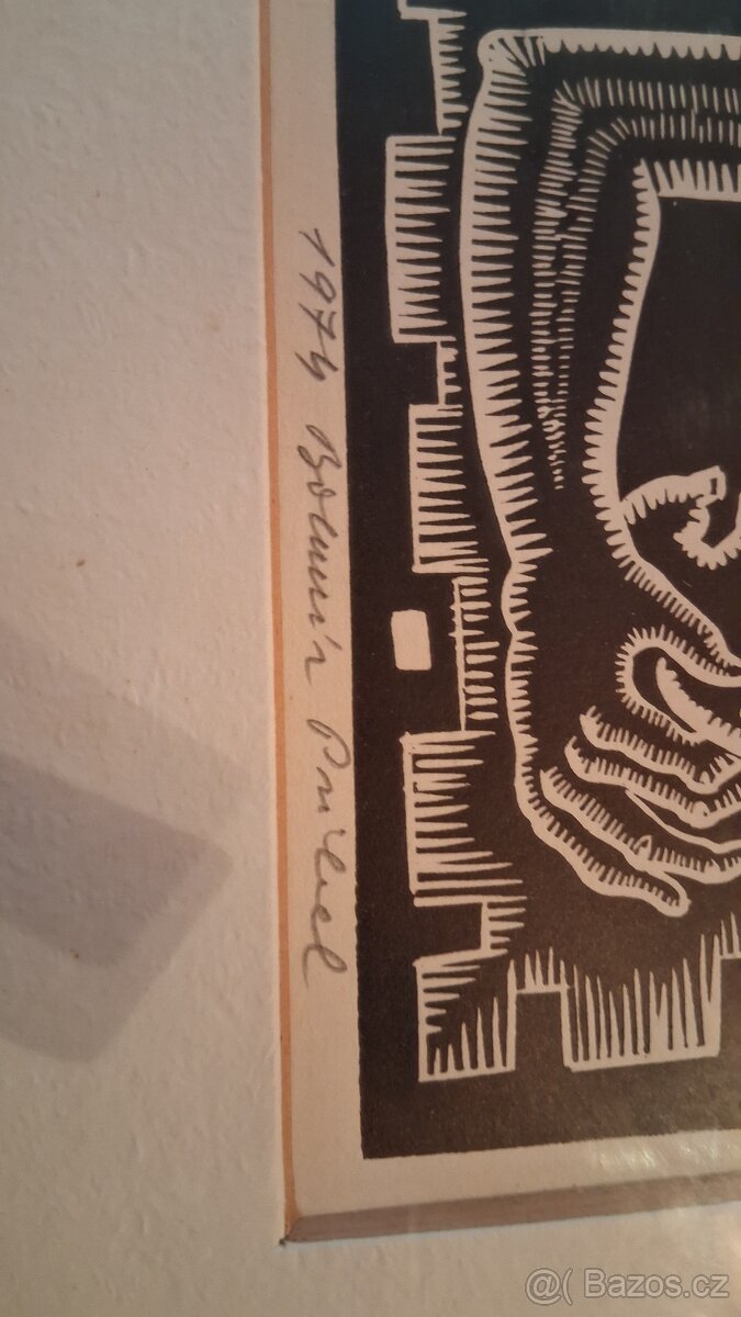 Bohumír Prihel - Drevoryt - 7