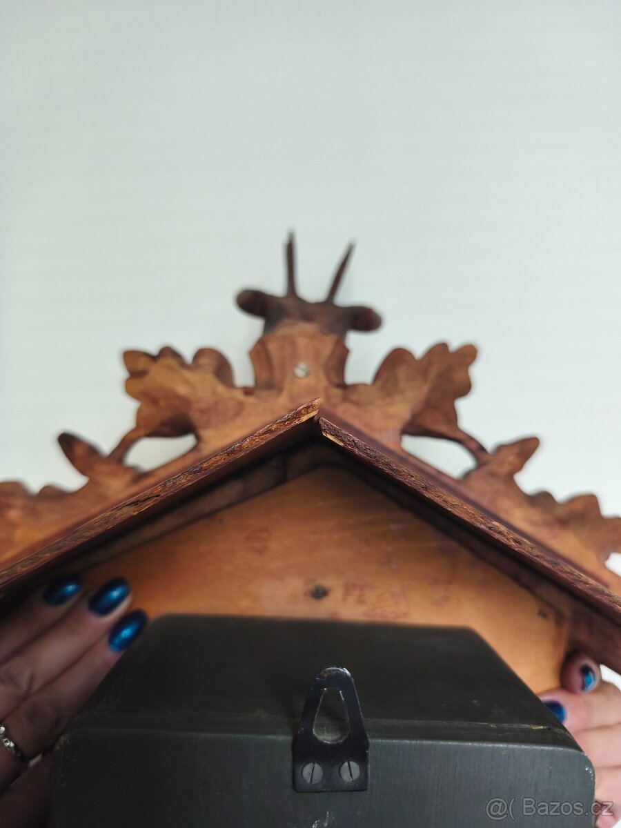 Krásné staré/retro hodiny kukačky - 7