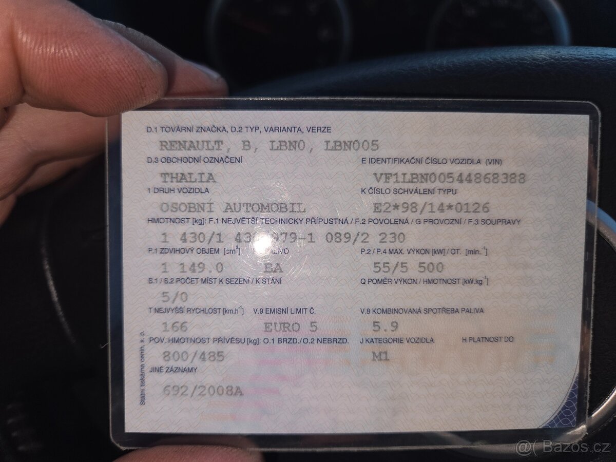 Renault thalia 1.2 - 7