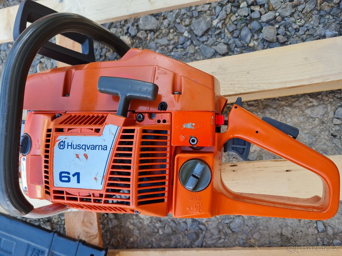 Husqvarna 61 motorova pila top stav - 7