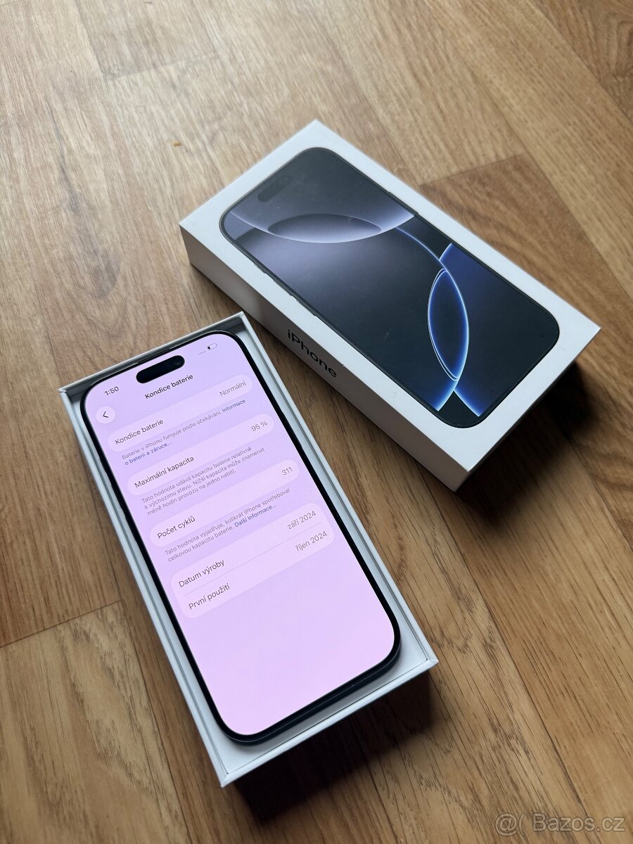 Apple iPhone 16 Pro 128GB černý - 7