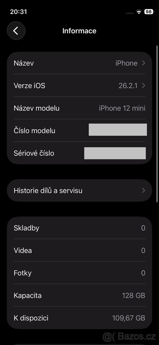 Prodám iPhone 12 mini 128 GB - 7