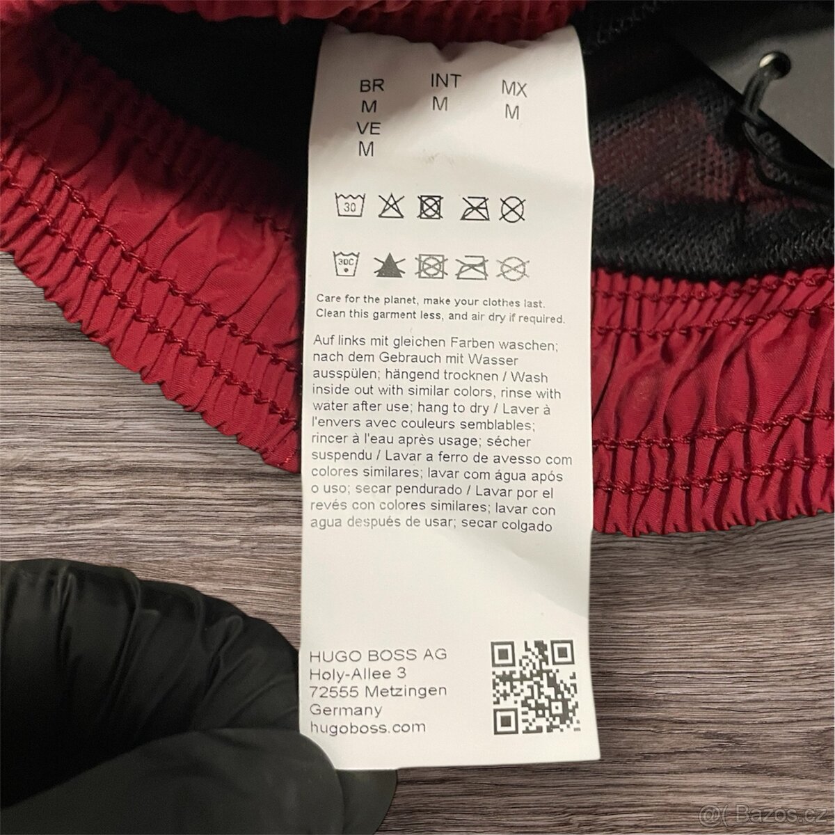 Pánské plavky BOSS Octopus červené, size: M 🔥 - 7