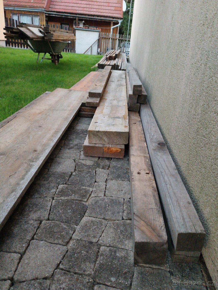 Prkna, fosny, rigle, tramky, hranoly - 7