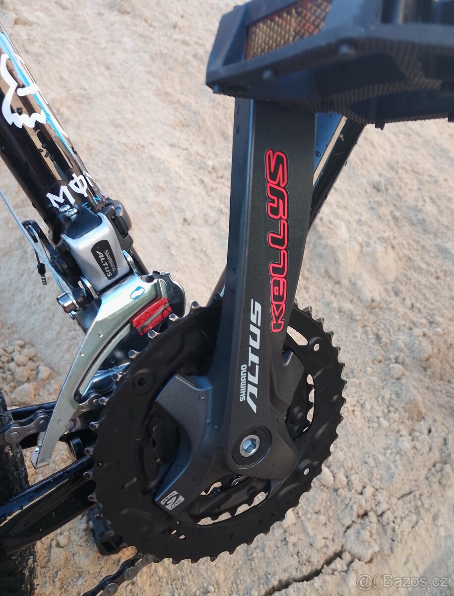 MTB Kellys XS, TOP stav, 26", 3x8 - 7