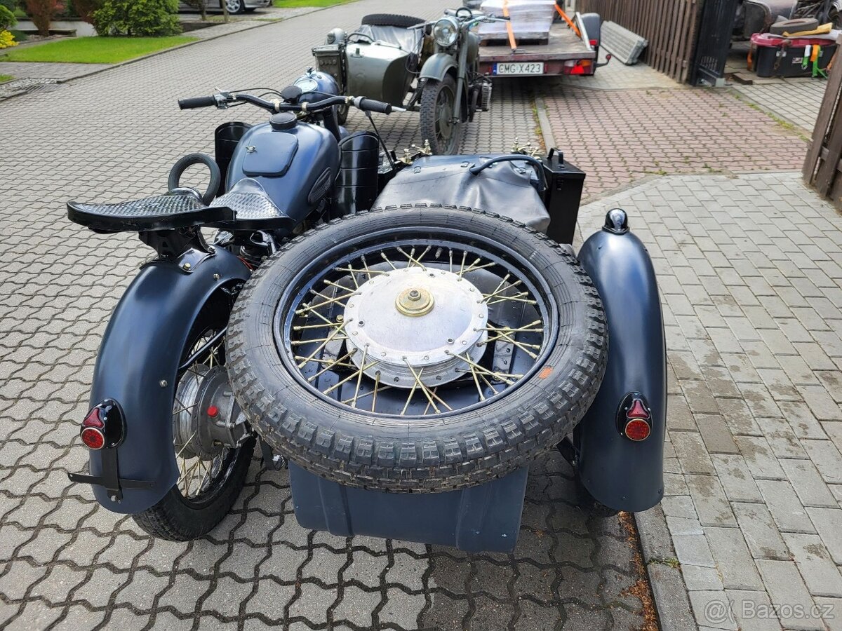 Ural,Dněpr K 750 Zrenovovaný 64 rok SLEVA 18000 - 7