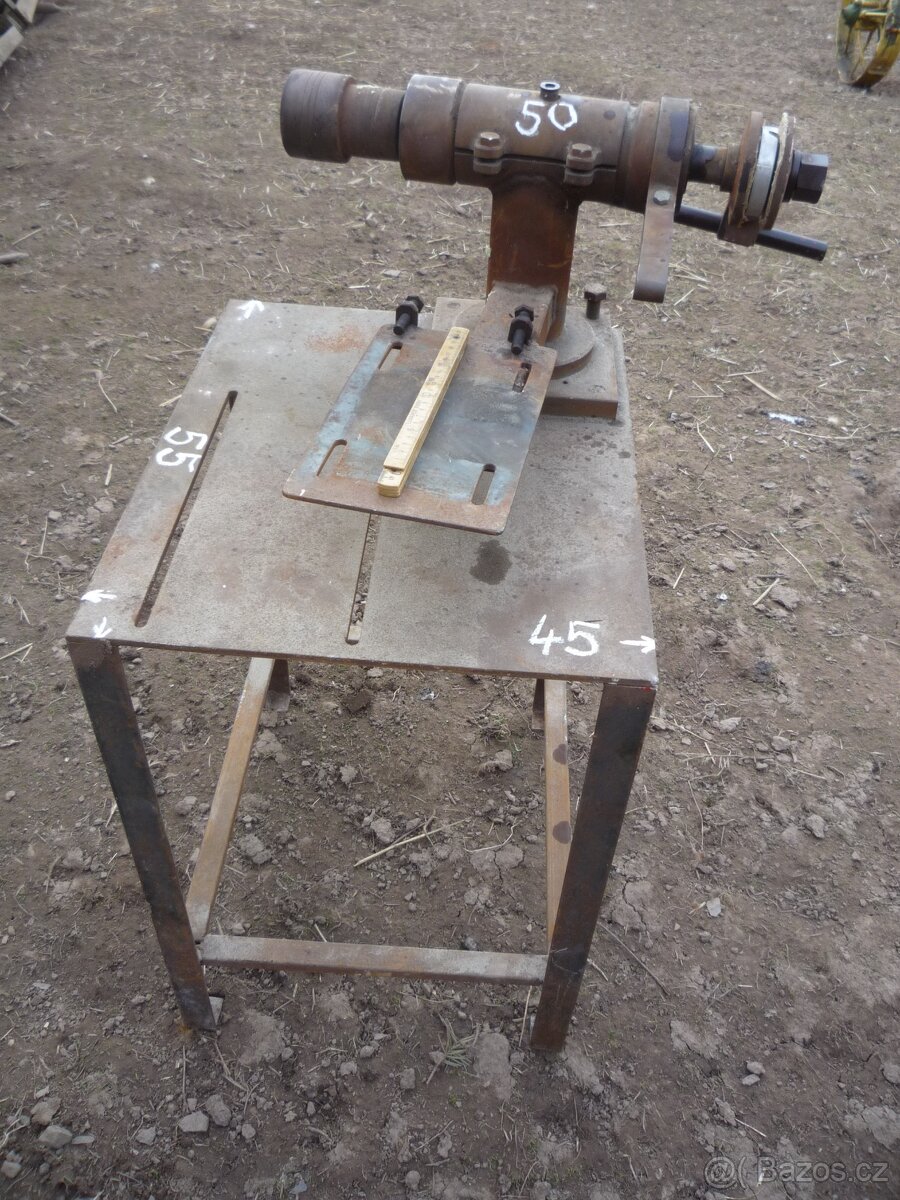 prodám Železná pojezdová konstrukce /trakač/ pod stabil.moto - 7