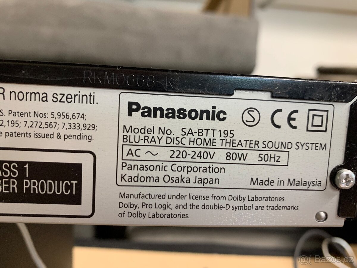 Domácí kino Panasonic - 7