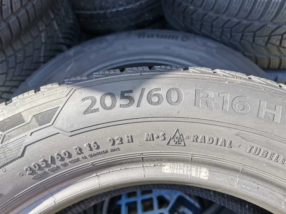 ZIMNI PNEU Barum 205/60/16 7mm 2019r 4KS - 7