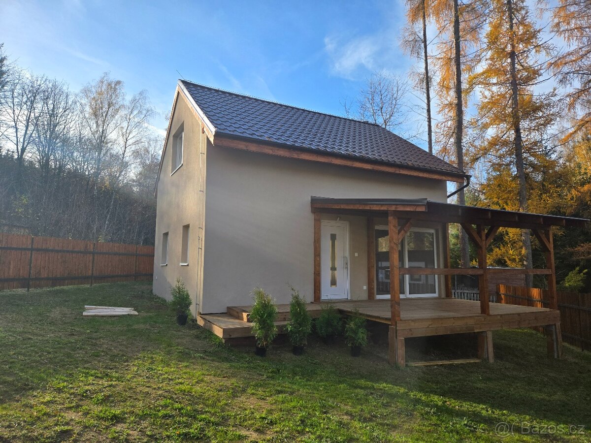 Prodej nové zděné chaty na Sázavě, 115 m2, pozemek 401m2 - 7