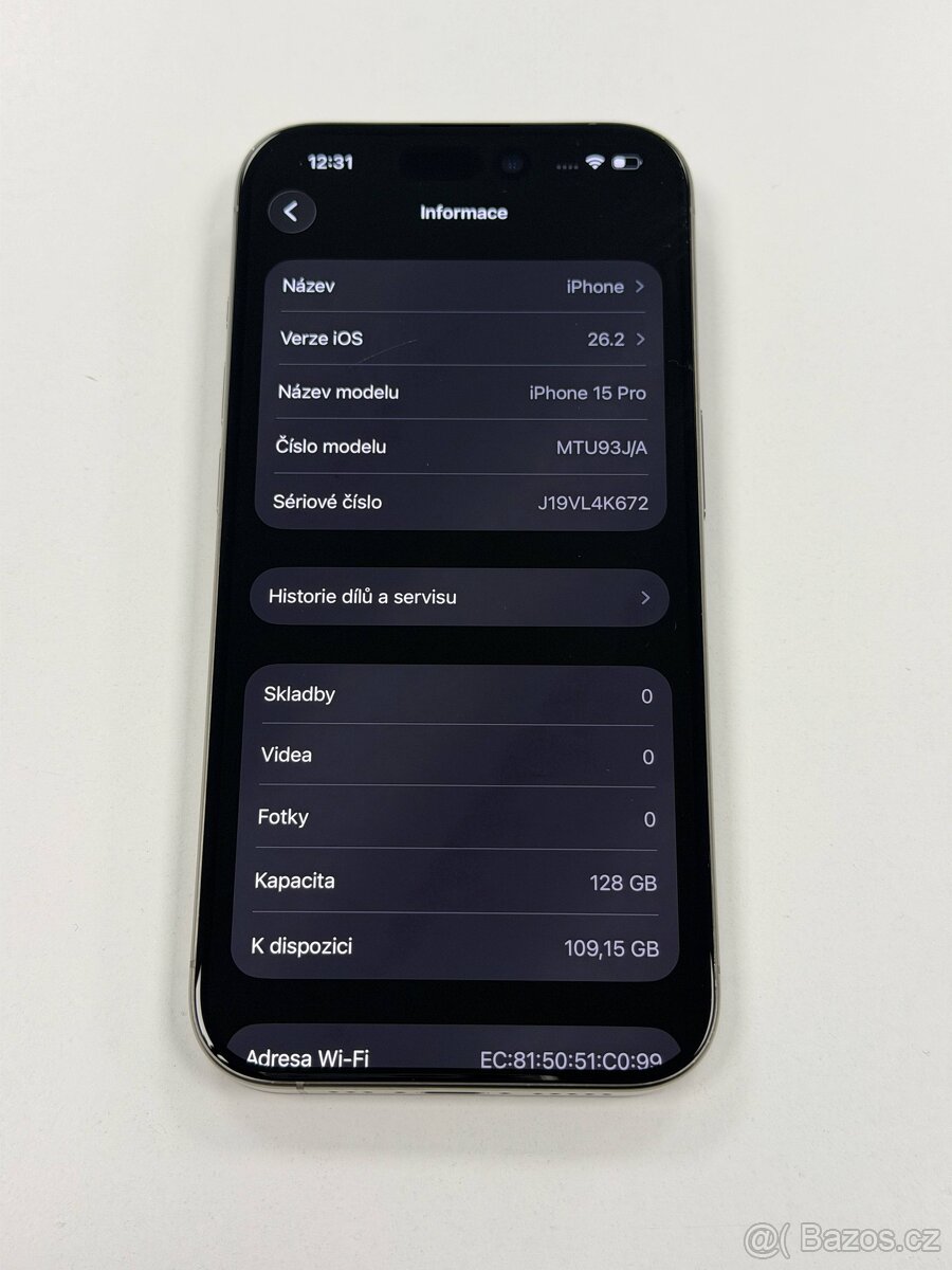 iPhone 15 PRO 128GB ✅ 100% BATERIE - 7