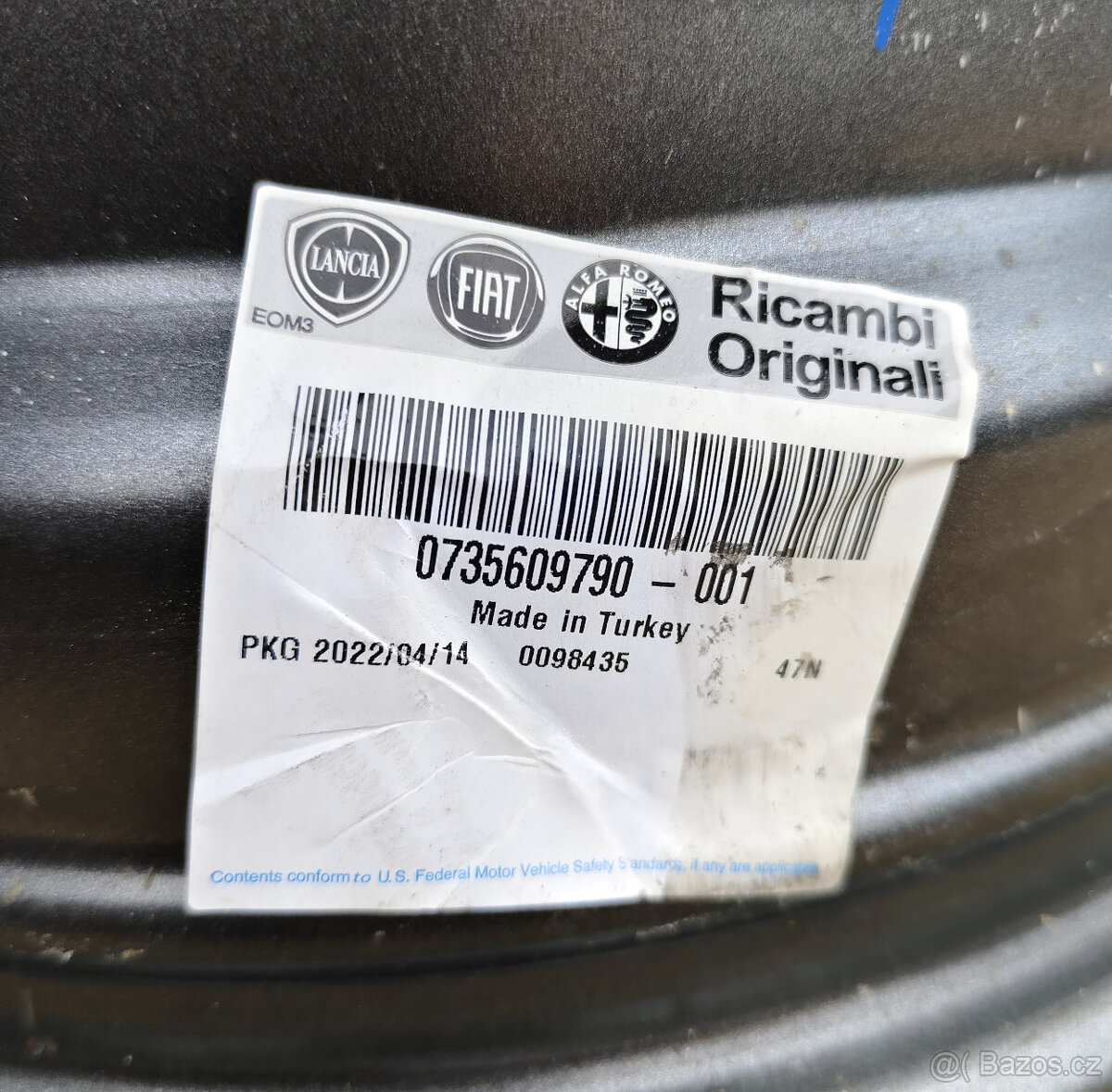 Plechové disky Fiat "Výprodej skladu" - 7