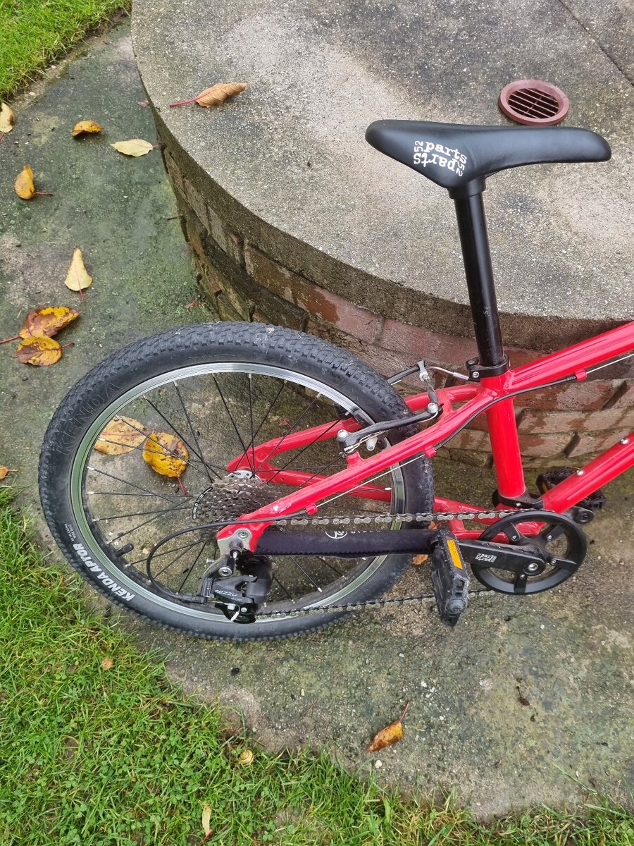 KUBIKES - dětské kolo 20L MTB červená - 7