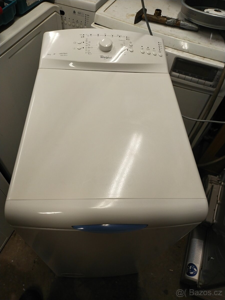 Prodám plně funkční pračku zn. WHIRLPOOL--5 kg--DOVEZU-- - 7